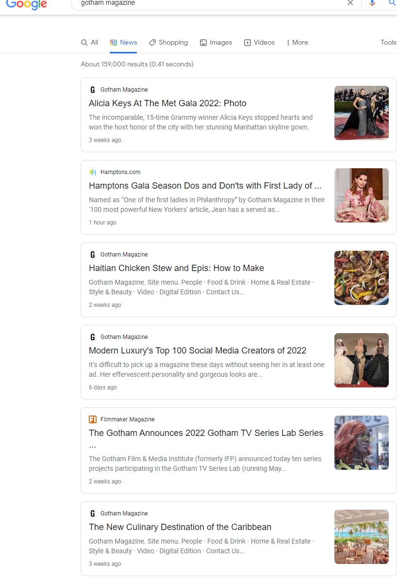Gotham Google