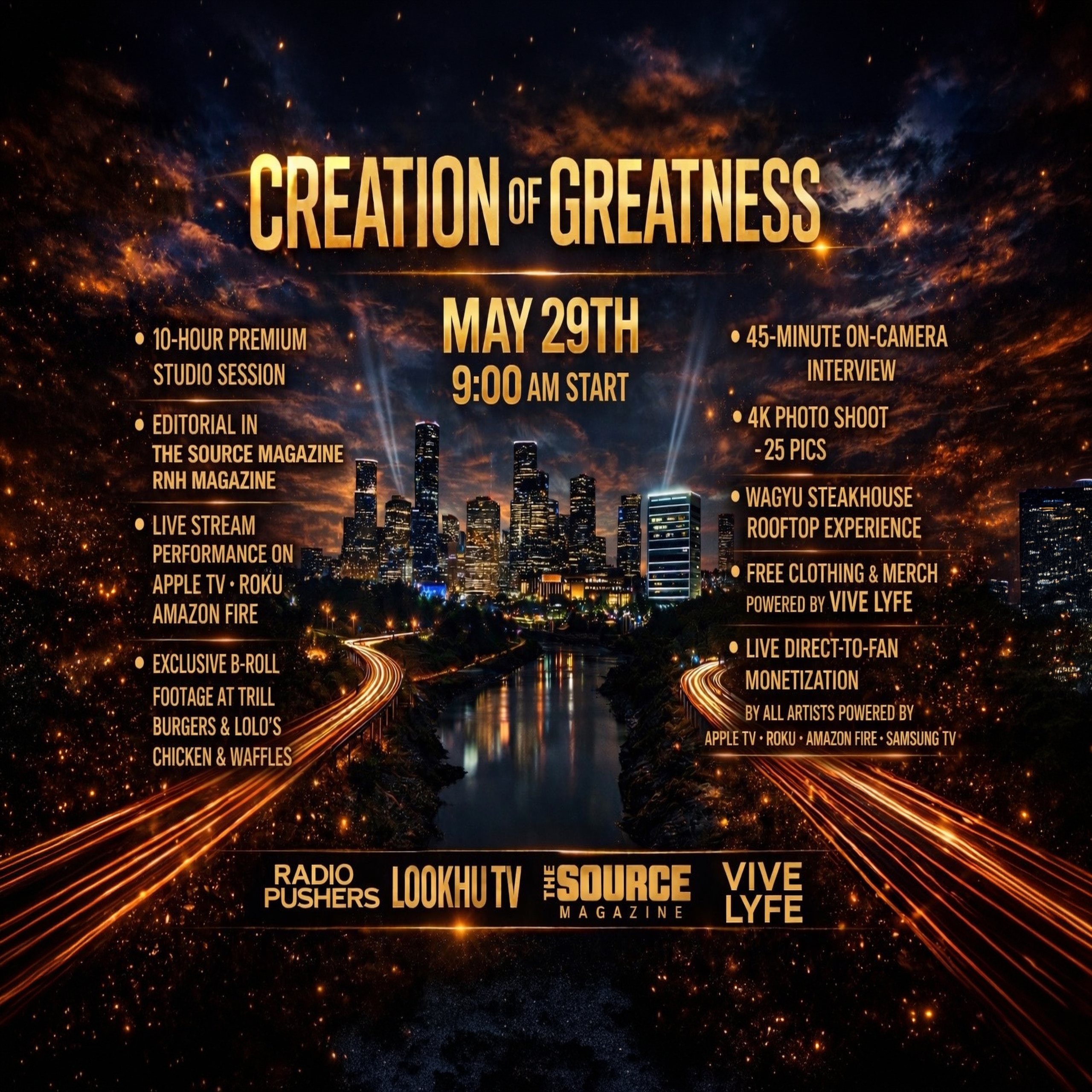 HOUSTON CREATION OF GREATNESS