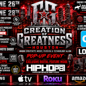 CREATION OF GREATNESS HOUSTON POP-UP EVENT